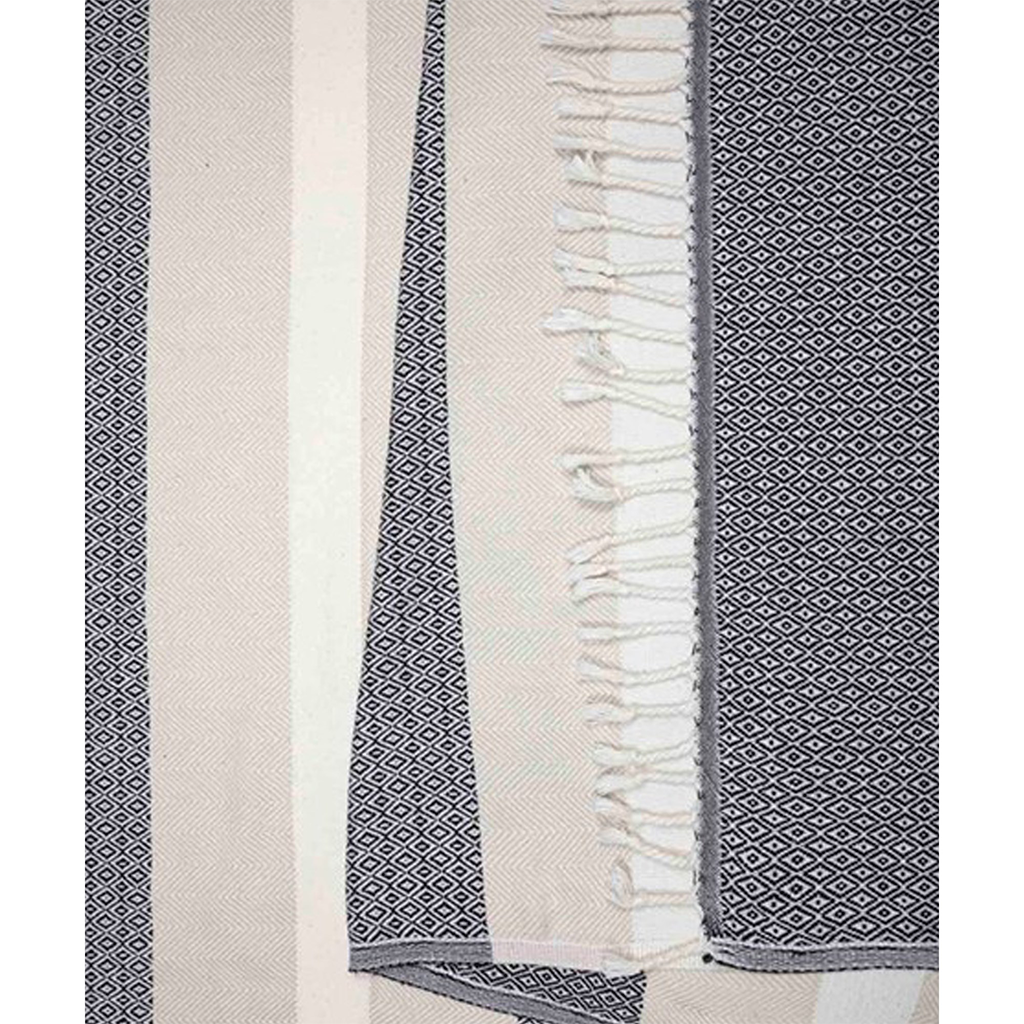 Sand Cloud Black Hampton Towel