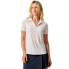 Johnnie-O Women's White Adelaide Polo