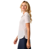 Johnnie-O Women's White Adelaide Polo