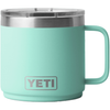 YETI Seafoam Rambler 14 oz Stackable Mug with Durasip Ceramic Lining