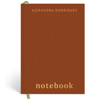 Papier Brown Shine Lined Notebook