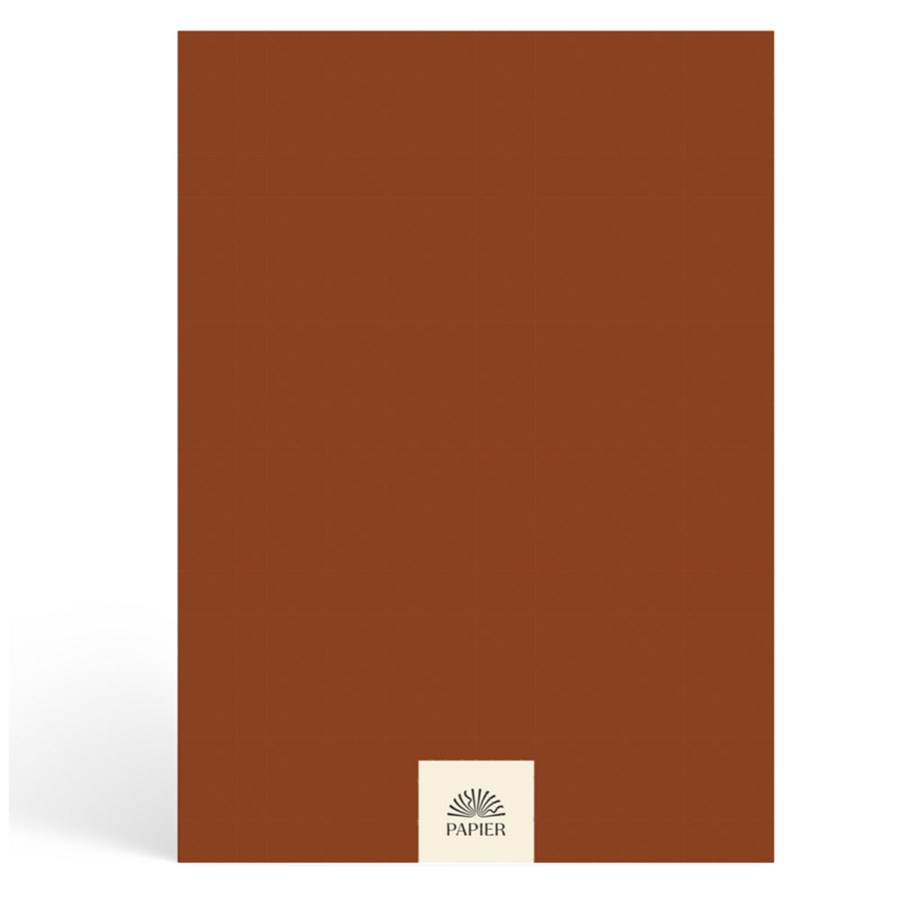 Papier Brown Shine Lined Notebook