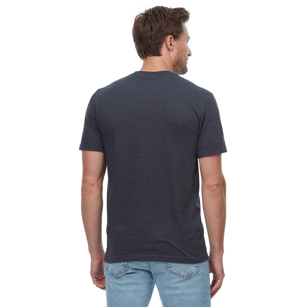 Threadfast Apparel Men's Heather Black Epic CVC T-Shirt