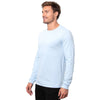 Threadfast Apparel Men's Light Blue Epic Long Sleeve T-Shirt