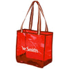 SnugZ Red University Park Clear Tote