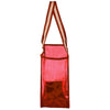 SnugZ Red University Park Clear Tote