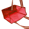 SnugZ Red University Park Clear Tote