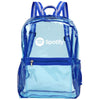 SnugZ Blue Columbus Clear Backpack