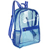 SnugZ Blue Columbus Clear Backpack