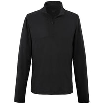 Elevate Men's Black Izu Everything Performance Eco Quarter Zip