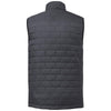 Elevate Men's Grey Storm Telluride Lightweight Packable Insulated Puffer Vest