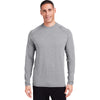 tasc Men's Heather Grey Carrollton Fitness Long-Sleeve T-Shirt