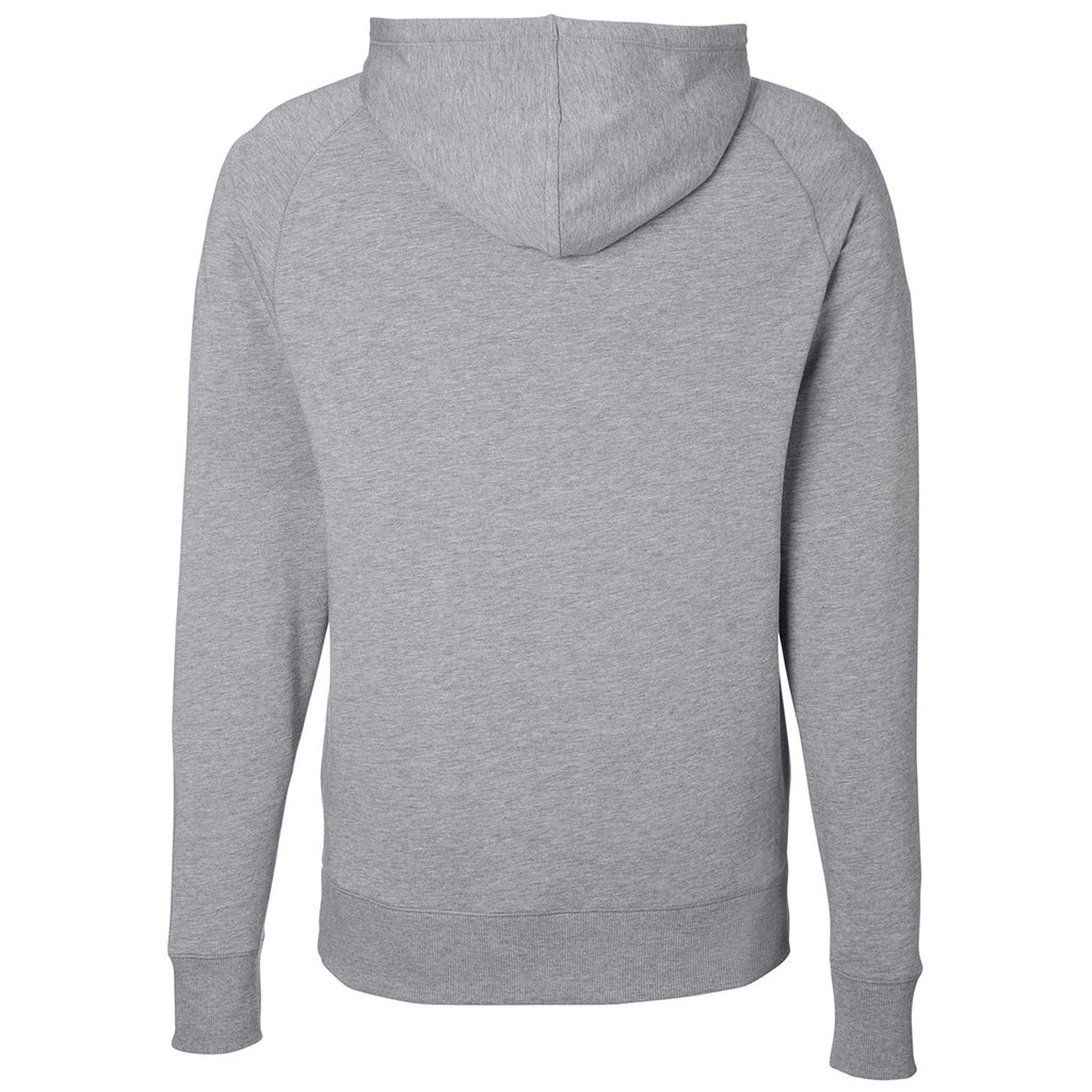 tasc Men's Heather Grey Varsity Hooded Sweatshirt