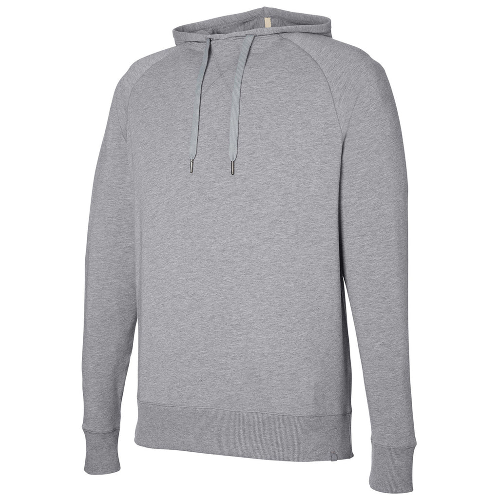 tasc Men's Heather Grey Varsity Hooded Sweatshirt