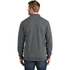 TravisMathew Men's Dark Grey Heather Ocean Villa 1/4-Zip