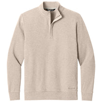 TravisMathew Men's Natural Heather Ocean Villa 1/4-Zip