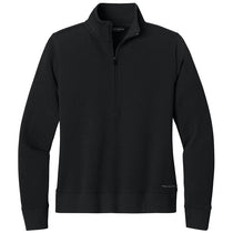 TravisMathew Women's Black Ocean Villa 1/4-Zip