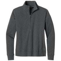TravisMathew Women's Dark Grey Heather Ocean Villa 1/4-Zip