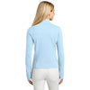 TravisMathew Women's Airy Blue Heather Onward 1/2-Zip
