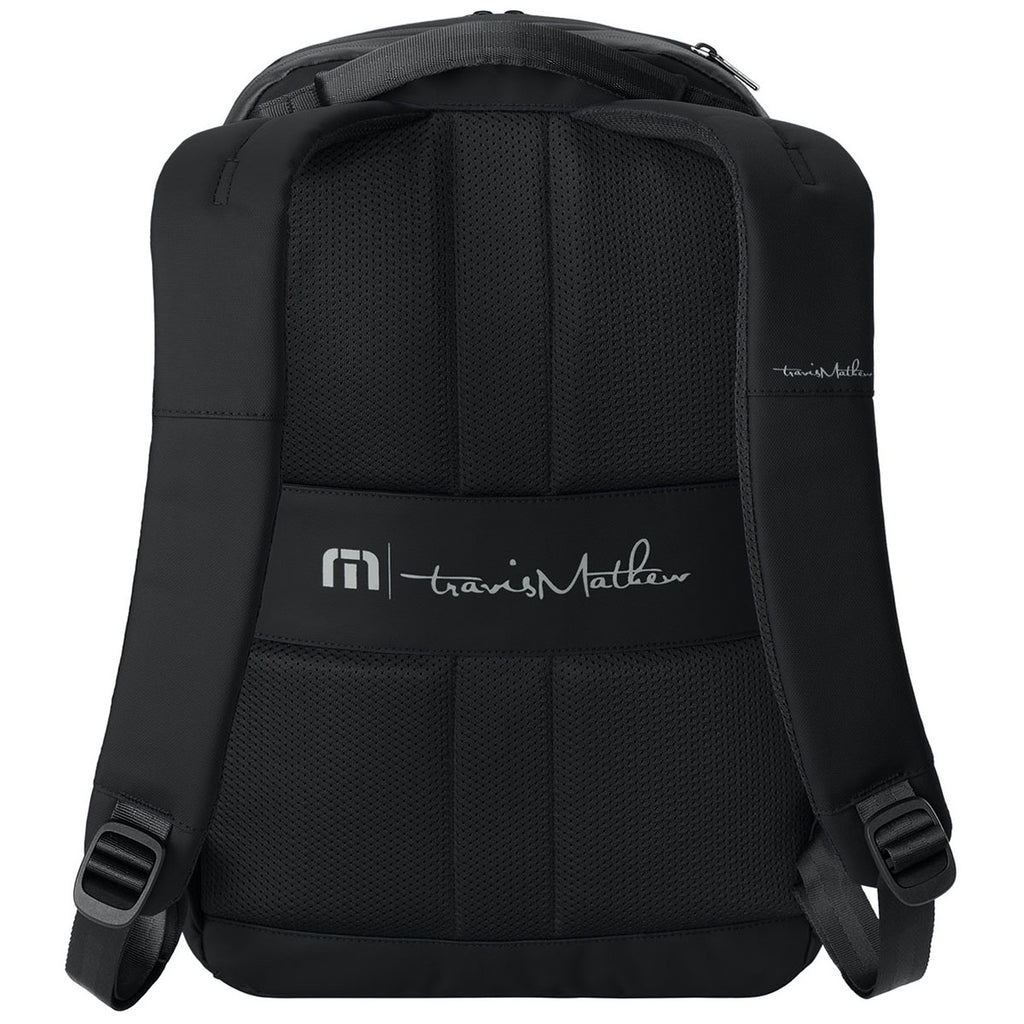 TravisMathew Black Recess Backpack