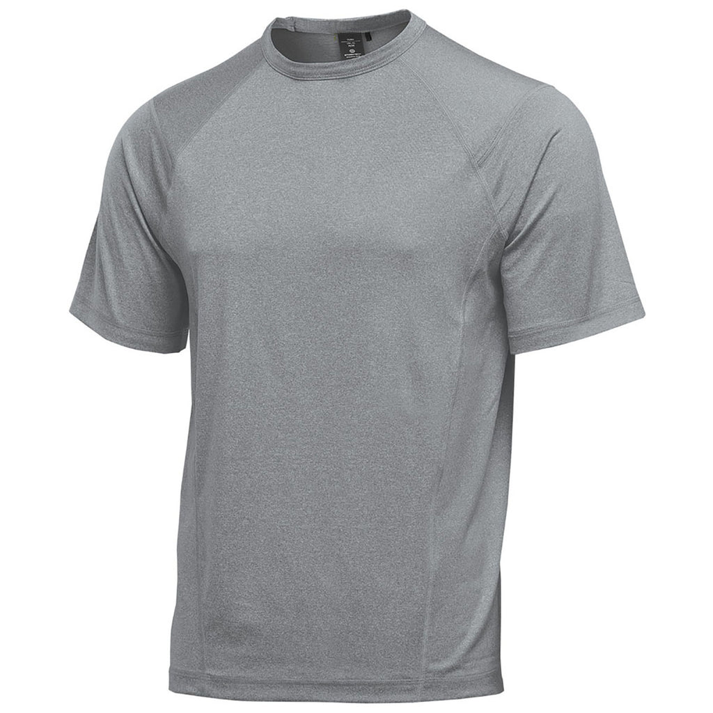 Stormtech Men's Granite Heather Volante H2X-DRY Short Sleeve Tee