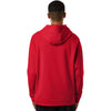 Team 365 Unisex Sport Red Squad Hooded Tech Fleece Pullover