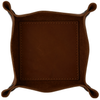 SnugZ Tan Valet Leather Tray