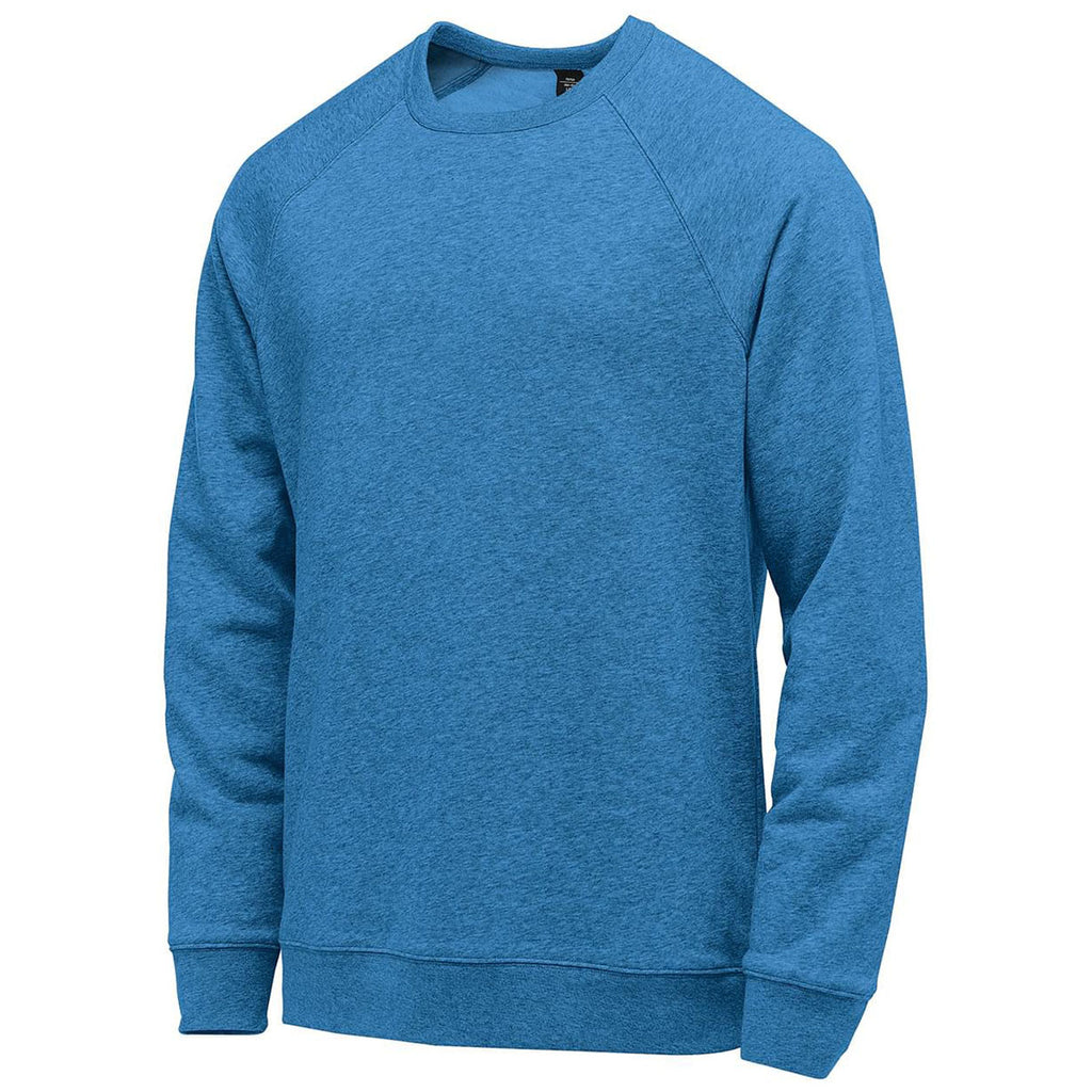 Stormtech Men's Denim Heather Monashee Fleece Crew Neck