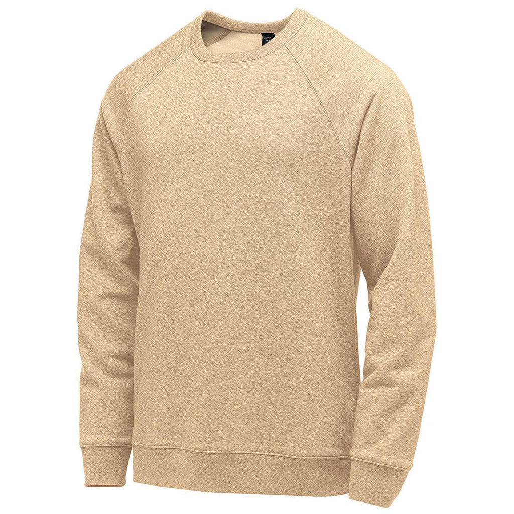 Stormtech Men's Oatmeal Heather Monashee Fleece Crew Neck