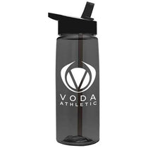 Garyline Transparent Smoke Flair Tritan Bottle with Flip-Straw Lid - 26 oz.