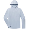UNRL Men's Sky Blue Ultra Hooded Long Sleeve