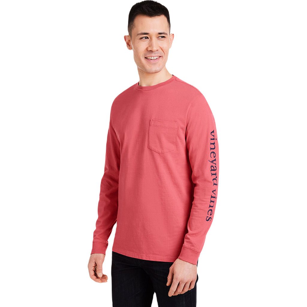 Vineyard Vines Unisex Jt Rd/B Bz_E223 Long Sleeve Pocket T-Shirt