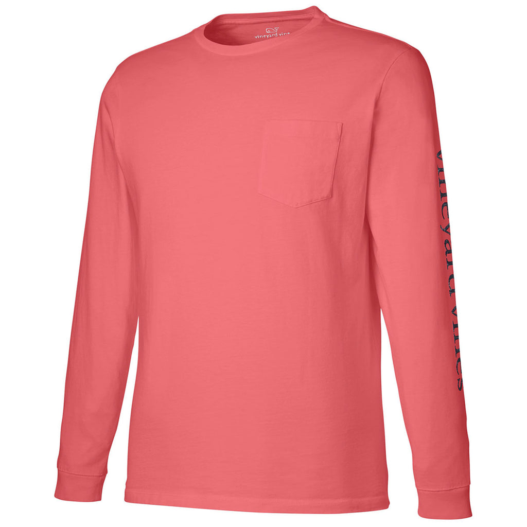 Vineyard Vines Unisex Jt Rd/B Bz_E223 Long Sleeve Pocket T-Shirt