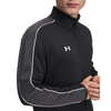 Under Armour Men's Black/White UA Command Full Zip Warm Up