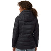 Weatherproof Women's Black Lightweight Poly-Filled Hooded Puffer Jacket