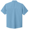 Port Authority Men's Carolina Blue Short Sleeve UV Dockside Shirt