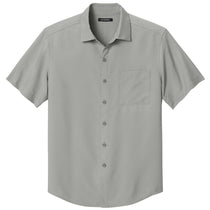 Port Authority Men's Gusty Grey Short Sleeve UV Dockside Shirt