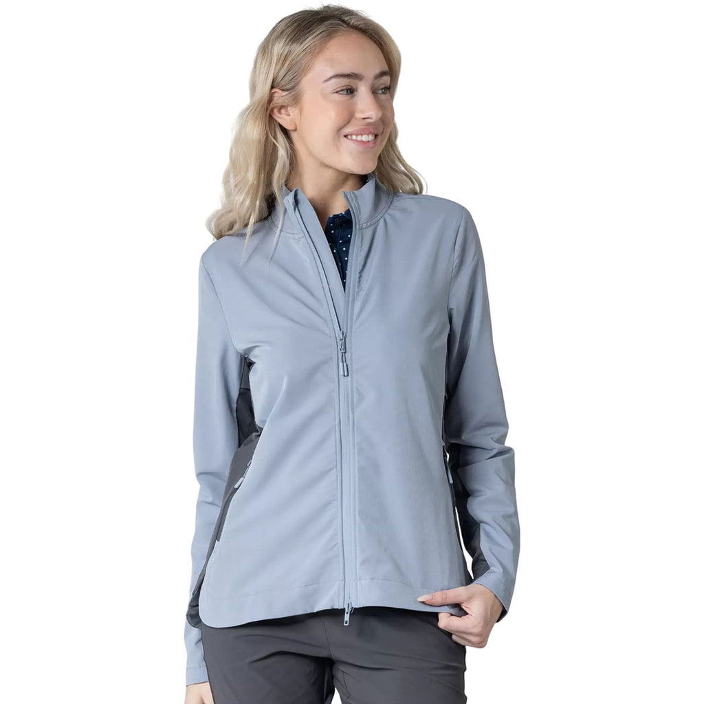 Levelwear Women's Pebble/Charcoal Bevel Jacket
