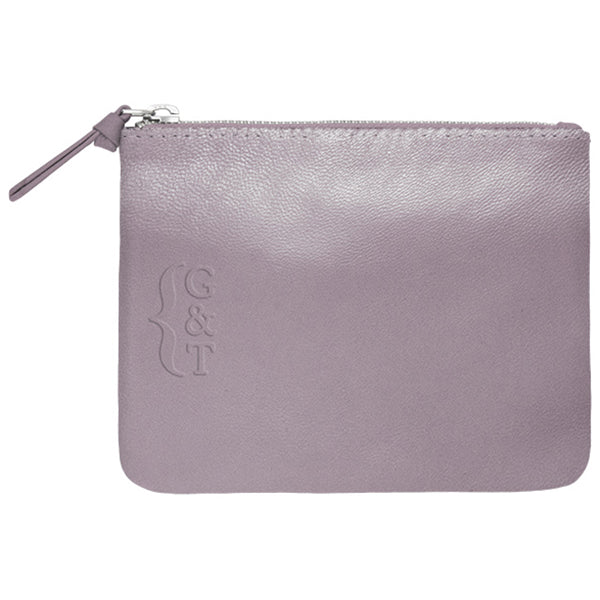 Pop Promos Custom Leather Flat Pouches