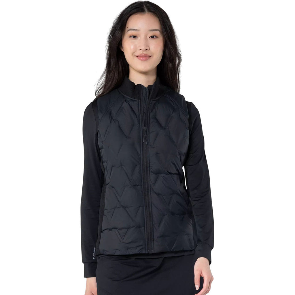 Levelwear Women's Black Loft Quilted Vest