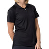 Levelwear Women's Black Balance Polo
