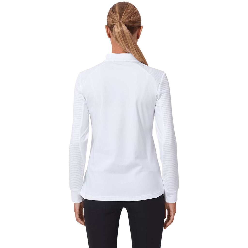 Levelwear Women's White Power Pullover