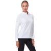 Levelwear Women's White Power Pullover