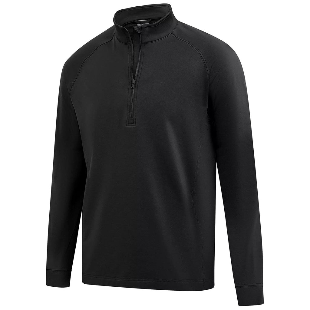 Levelwear Men's Black Calibre Recycled Quarter Zip