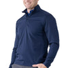 Levelwear Men's Navy Calibre Recycled Quarter Zip