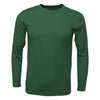 BAW Men's Dark Green Xtreme Tek Long Sleeve Shirt
