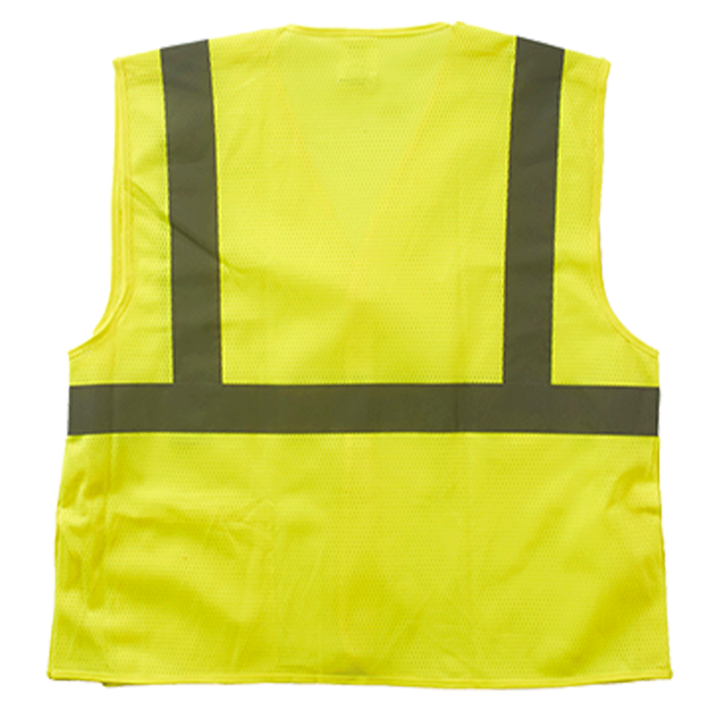 Xtreme Visibility Men's Yellow 5-Point Breakaway Class 2 Vest