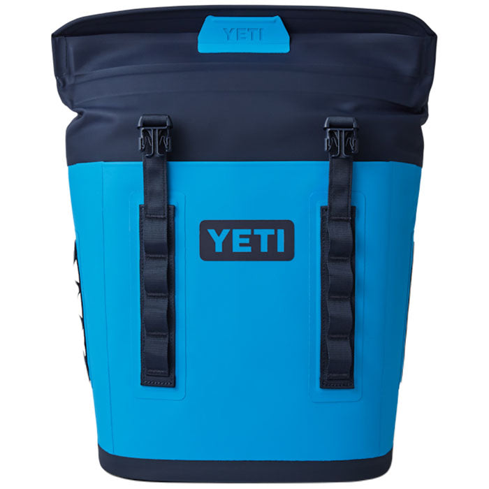 YETI Navy/Big Wave Blue Hopper M20 Soft Backpack Cooler