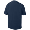 Sport-Tek Youth True Navy Repeat 1/2-Zip Short Sleeve Jacket