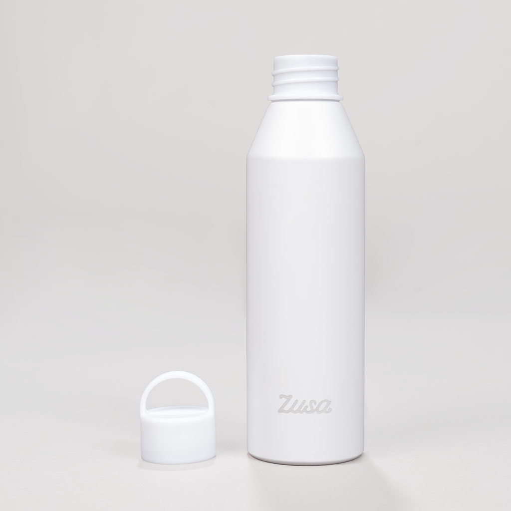 48-Hour Zusa White Voyager Aluminum 20 oz. Water Bottle